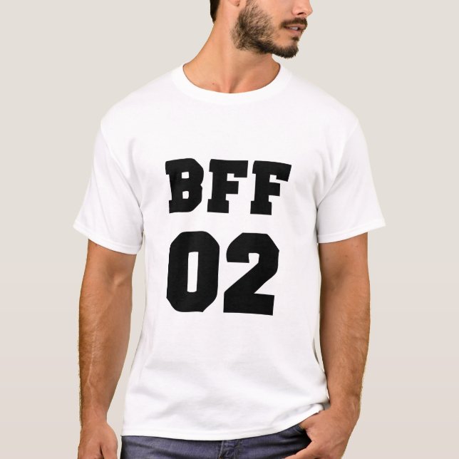 Camiseta Melhores amigos para 3 - BFF 02 (Frente)
