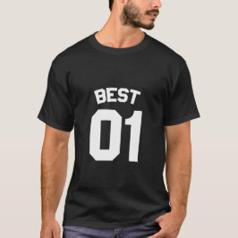 Camiseta Melhores Amigos Para 3 - Melhor 01