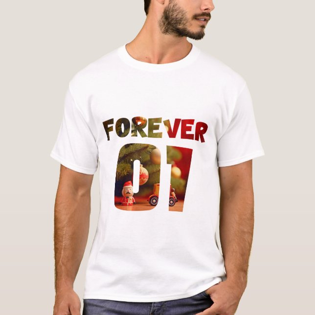 Camiseta Melhores Amigos para 3 - para sempre (Frente)