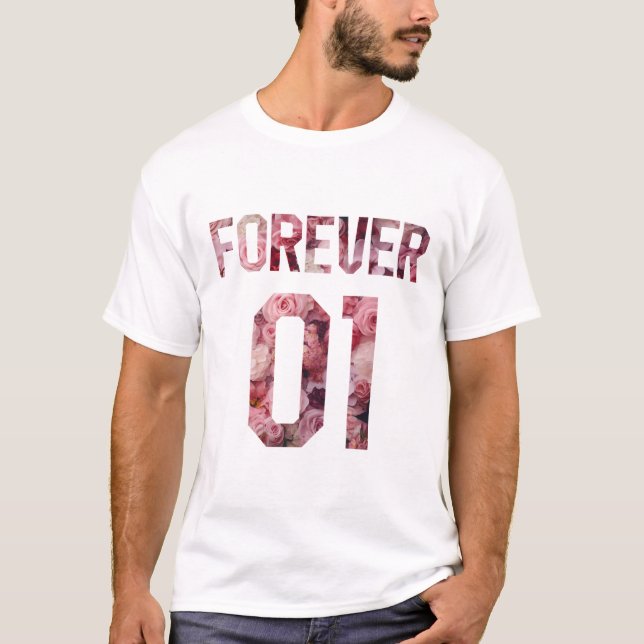 Camiseta Melhores Amigos para 3 - para sempre (Frente)