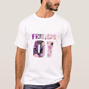 Camiseta Melhores Amigos para 3 - para sempre