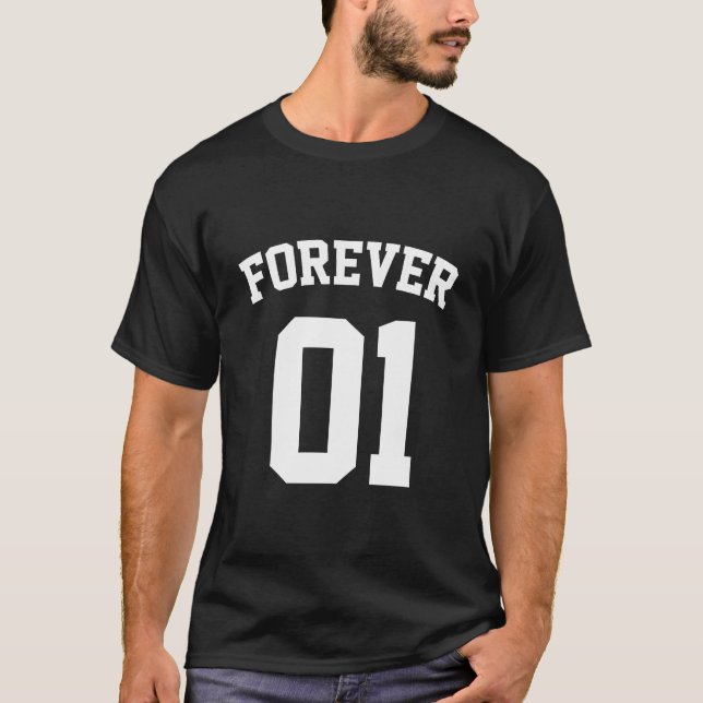 Camiseta Melhores Amigos para 3 - para sempre 01 (Frente)
