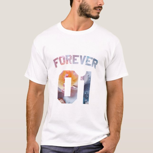 Camiseta Melhores Amigos para 3 - Para sempre 01 (Frente)