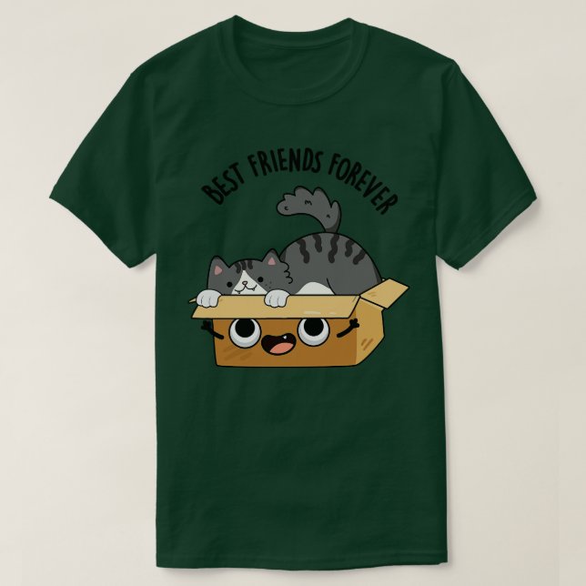 Camiseta Melhores Amigos para o Funny BFF Pun 1 (Frente do Design)