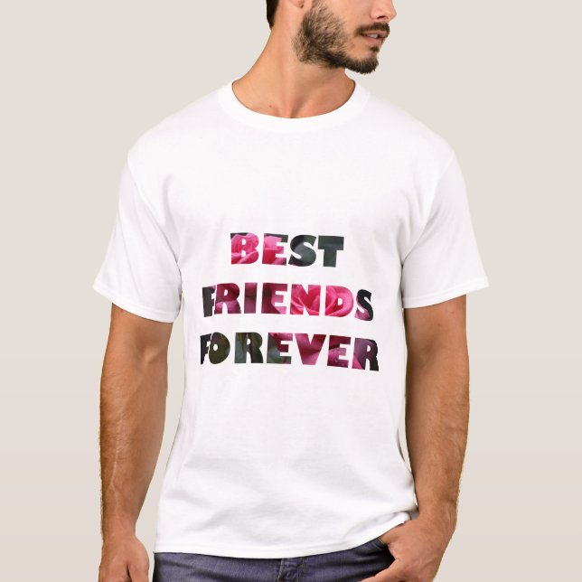 Camiseta Melhores Amigos para Sempre (Frente)