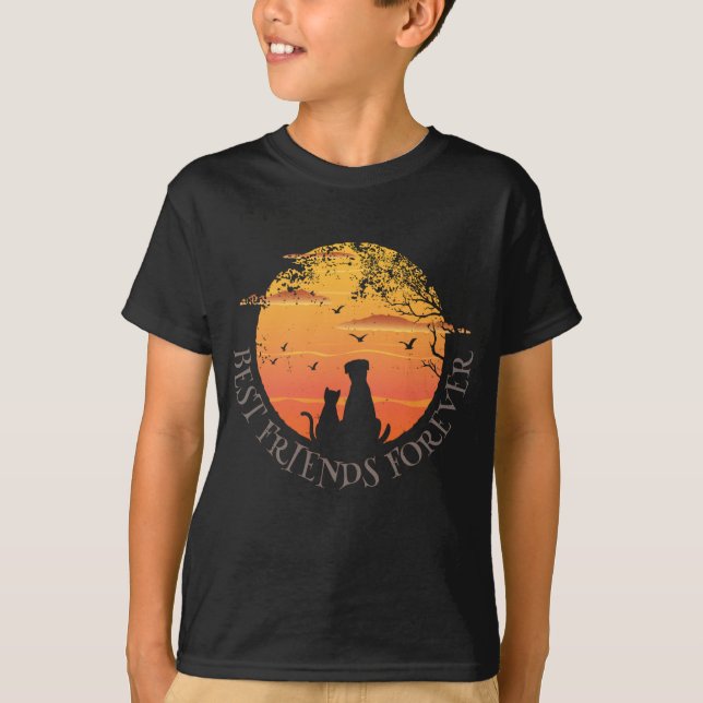 Camiseta Melhores Amigos para Sempre (Frente)