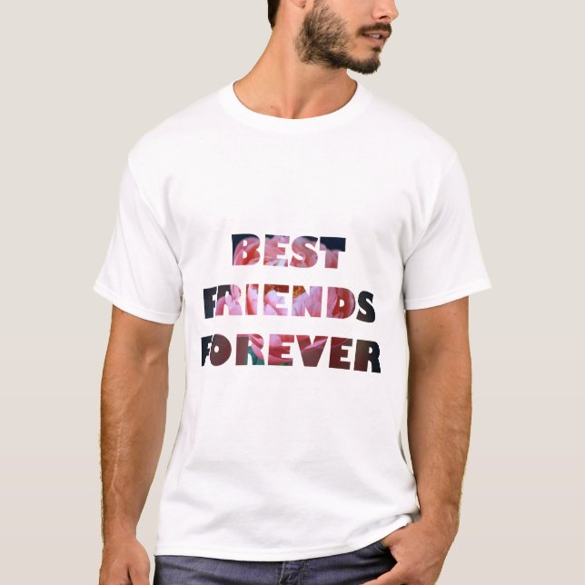 Camiseta Melhores Amigos Para Sempre (Frente)