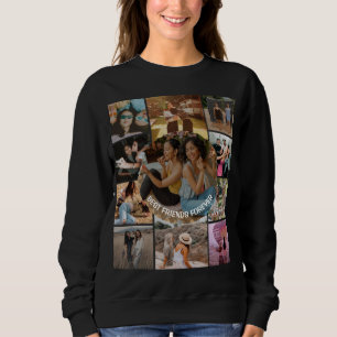 Camiseta Melhores Amigos Para Sempre 11 Colagem de Fotos Am