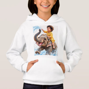CAMISETA MELHORES AMIGOS PARA SEMPRE ELEFANTE E CRIANÇA HOO