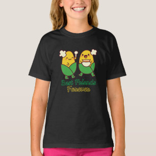 CAMISETA MELHORES AMIGOS PARA SEMPRE, ENGRAÇADO, PRESENTES,