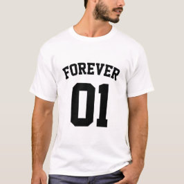 Camiseta Melhores Amigos por 3 - para sempre 01