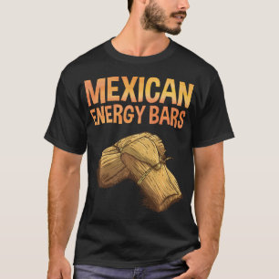 Camiseta Melhores Barras de Energia Mexicanas Tamale