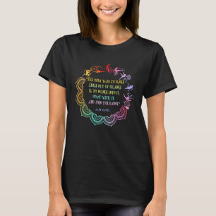 Camiseta Melhores Citações Filosóficas de Alan Watts Dançar