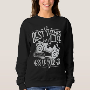 Camiseta Melhores Coisas da Vida Desmancha o Cabelo Diversã