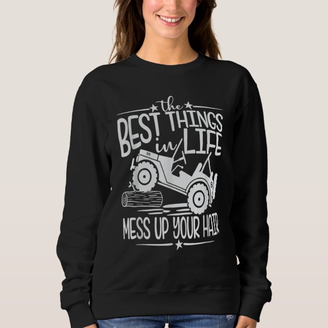 Camiseta Melhores Coisas da Vida Desmancha o Cabelo Diversã (Frente)