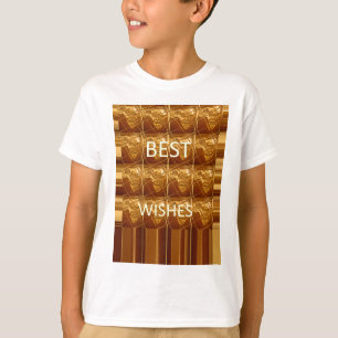 Camiseta Melhores Desejos da África: Um Continente Ouro