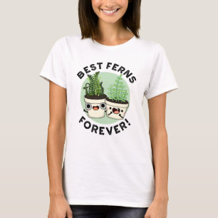Camiseta Melhores Ferns Para O BFF Cortado Pun