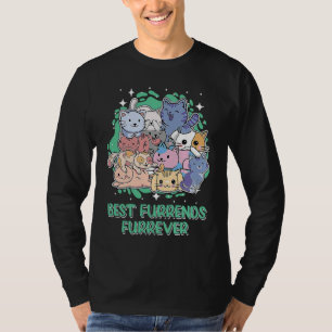 Camiseta Melhores Fornos Mais Amigos De Gato Gatinhos