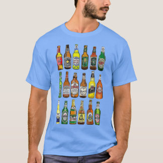 Camiseta Melhores Garrafas de Cerveja T