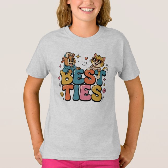 Camiseta Melhores Gravatas Coleção de Acessórios de Pescoço (Frente)