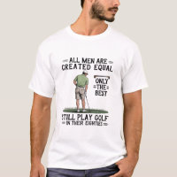 Melhores Homens Jogam Golfe Oitenta Funny Golfer G