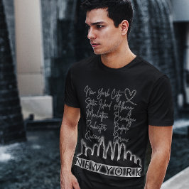 Camiseta Melhores lugares para visitar na legal Arte Gráfic