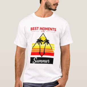 Camiseta Melhores Momentos do Verão – Palma do Pôr do Sol R