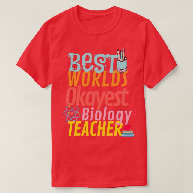Camiseta Melhores mundos - Mais Divertidos Professores de B (Frente do Design)