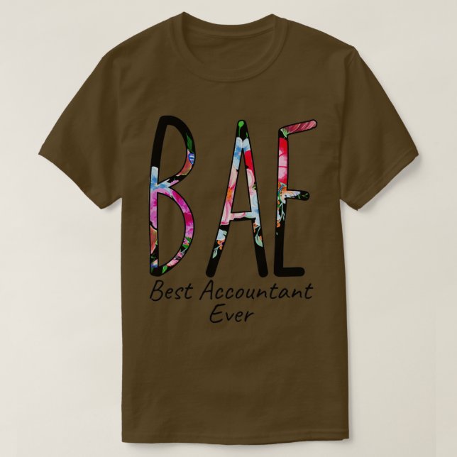 Camiseta Melhores Ofertas Contabilísticas para Contadores B (Frente do Design)