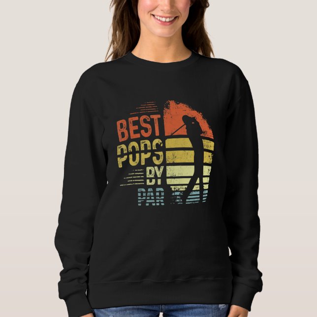 Camiseta Melhores Pop De Urso-Pop Golfe De Dia de os pais (Frente)