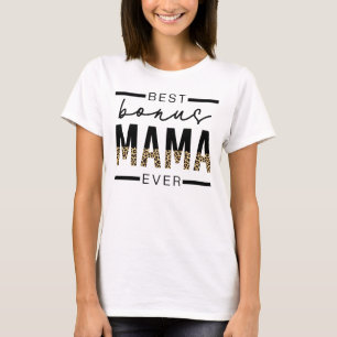 Camiseta Melhores presentes da mamãe para Stepman 