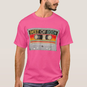 Camiseta Melhores Presentes de 18º Aniversário de 2004 Fita