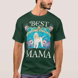 Camiseta Melhores Presentes De Espinone Italiano Para Mães 