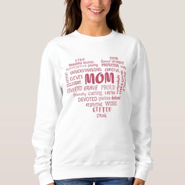 Camiseta Melhores qualidades-mãe e características-mãe Invi (Frente)