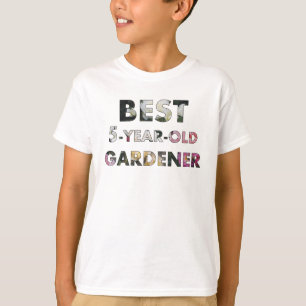 Camiseta Melhores Rosas De Jardineiro De 5 Anos ( © Mira)