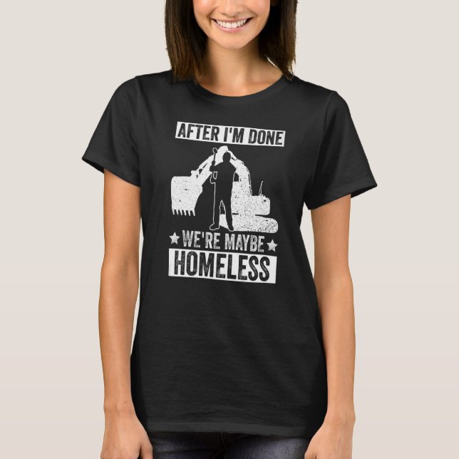 Camiseta Melhorias no lar e Demolição da casa 4 (Frente)