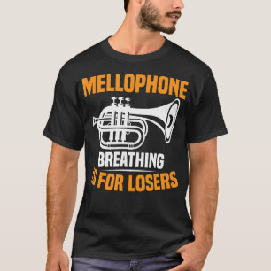 Camiseta Mellofone de Respiração para Instrumento de Metal