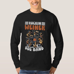 Camiseta Melodia De Música De Patas Cachorro Músico Animal