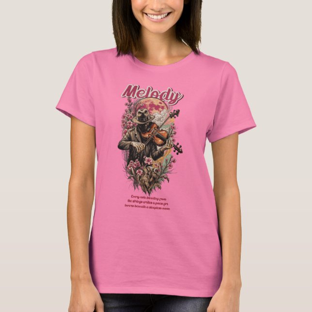 Camiseta Melodia do Sleepless Moon Artístico Ser (Frente)