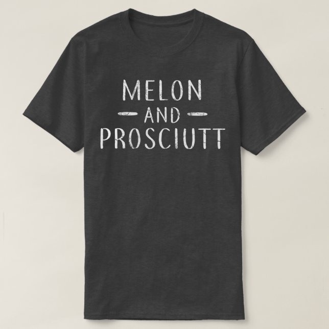 Camiseta Melon E Prosciutt Italia Itália Prosciutt (Frente do Design)