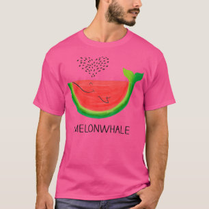 Camiseta Melonwhale SHIRT Melon Whale watermelon Gift sumt