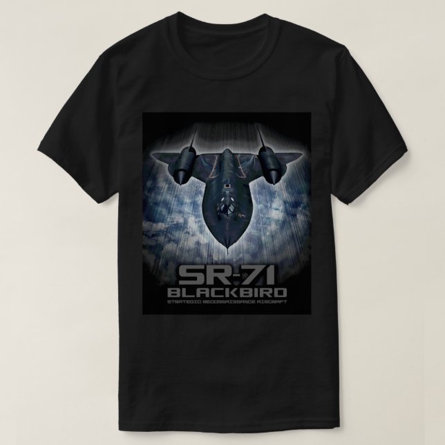 Camiseta Melro SR-71 (Frente do Design)