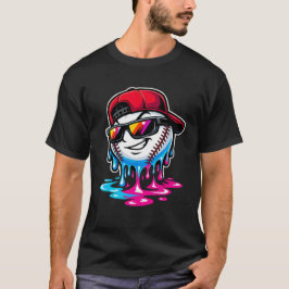 Camiseta Melting Baseball Drip Character