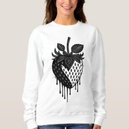 Camiseta Melting Drip Strawberry Artwork