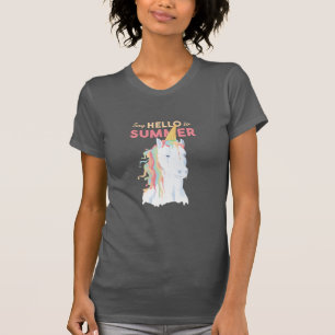 Camiseta Melting Summer Unicorn