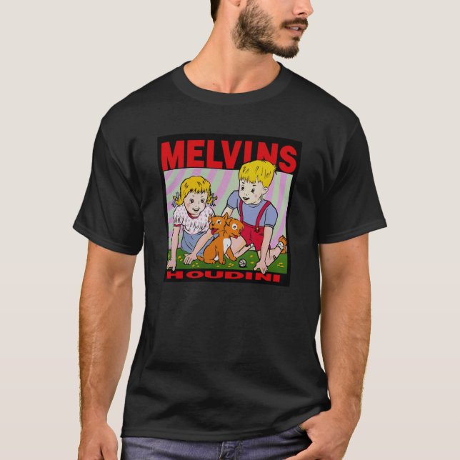 Camiseta Melvins Sticker Essential (Frente)