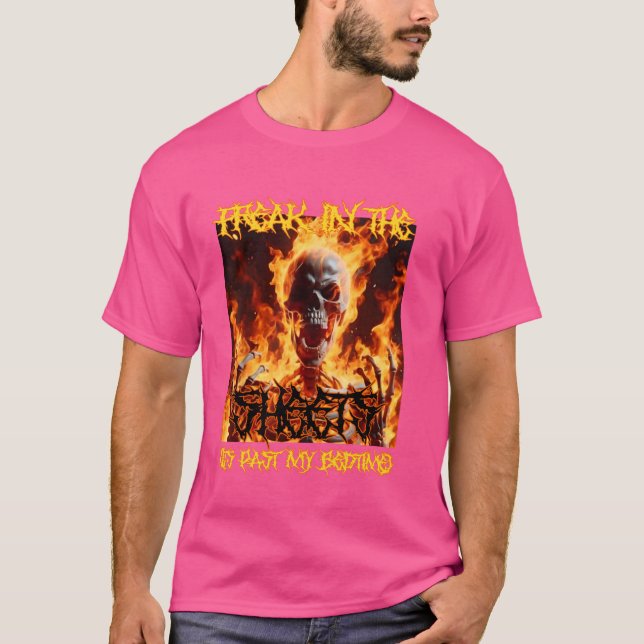 Camiseta Mema De Duro Engraçado Nas Folhas (Frente)