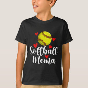 Camiseta Mema de Softbol de um Mema de Jogador de Softbol