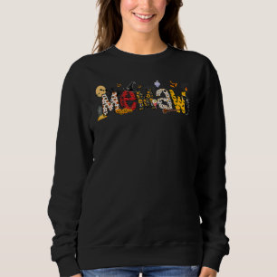 Camiseta Memaw de Halloween Vibrações Assustadoras Memaw As