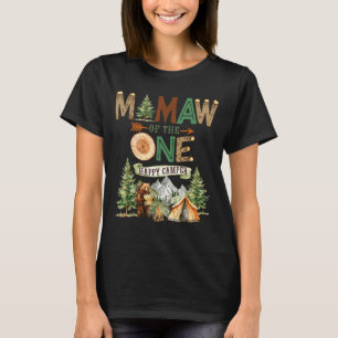 Camiseta Memaw do um feliz acampante aniversário de 1 ano a